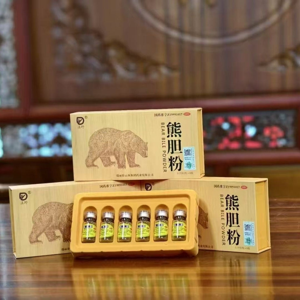 🌿 滇野 熊胆粉 0.15g×6瓶/盒（金胆级）