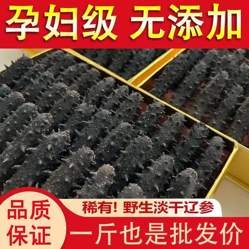 🐚 大连9A级 · 长海县正宗野生海参礼盒（500克）