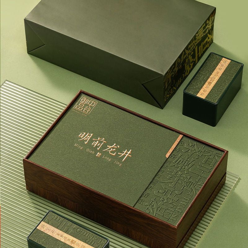 🍃 中谷御品 · 越州龙井绿茶礼盒 150g