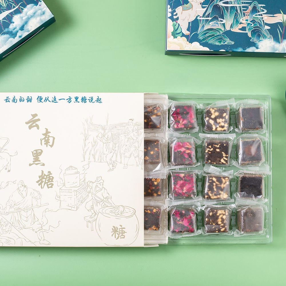 🍬春城烟雨 云南黑糖礼盒装｜360克